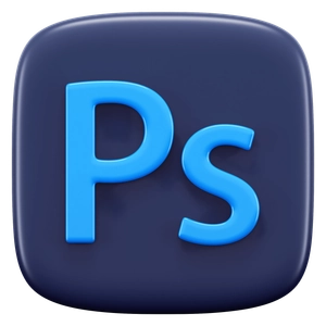 Photoshop 3D Icon